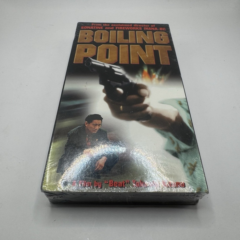 Boiling Point JAPANESE‎ ACTION MOVIE WITH ENGLISH SUBTITLES VHS NEW SEALED